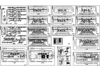 商業大廈空調通風系統設計施工圖（含機房設計）